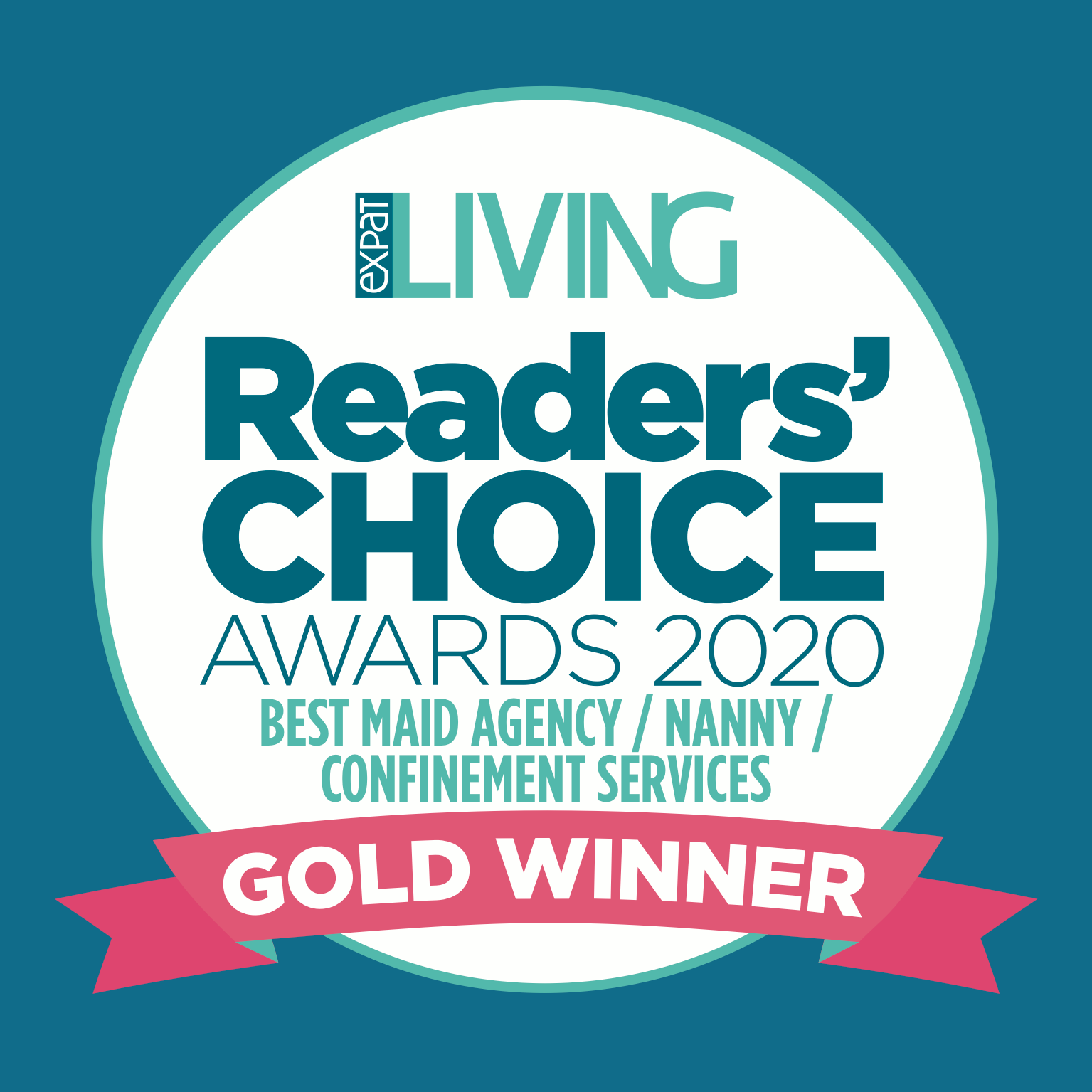 Gold winner of the Reader's Choice Awards 2020 for Employment Agency